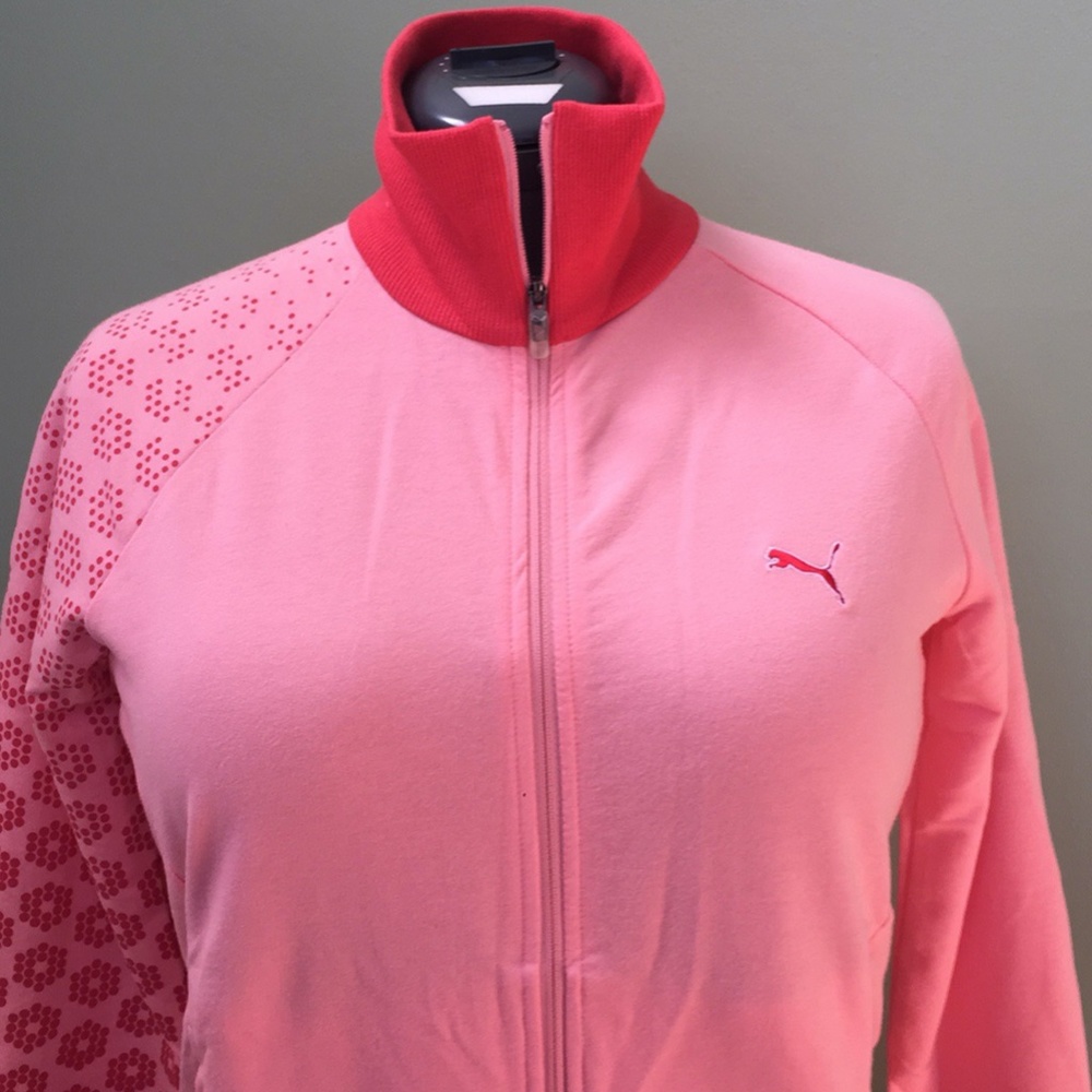 PUMA Womens Pink Jacket